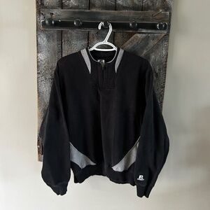 Men's Vintage Russell Quarter Zipper Sweatshirt w/Side Pockets
